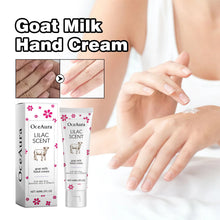 Load image into Gallery viewer, OceAura Goat Milk Hand Cream Cream Nourishing Moisturizes Soothes Hand Skin Whitening And Brightening Skin Care Product
