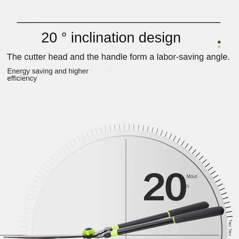 Deli Gardening Scissors Flower / Pruning Shears Lawn Special Hedge Shears Strong Pruning Branches Pruning Tools for Home Garden