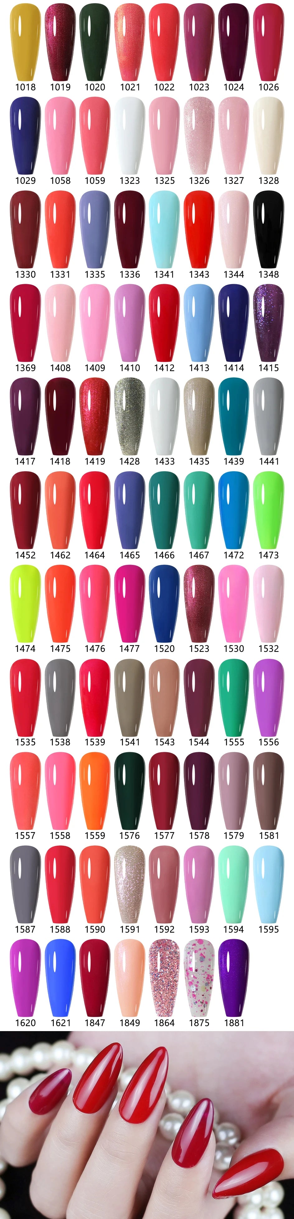 NAILCO 15ml Transparent Nude Color Series Jelly Gel Nail Polish Pink Red Nails Art Manicure Gel Varnishes Gellack Design Lacquer