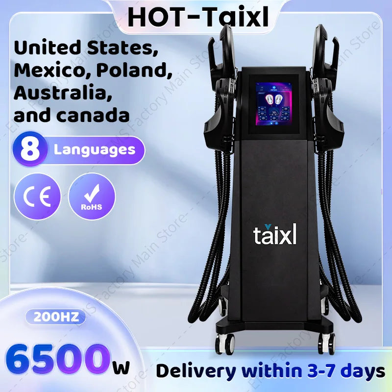 Best selling EMS shaping RF weight loss fitness muscle machine ABS muscle stimulator EMS slimming muscle firming buttocks