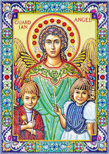 Load image into Gallery viewer, New 5d DIY Diamond Painting Cross Stitch Character Religious Lady, Round Diamond Embroidery Home Decoration 30x40cm
