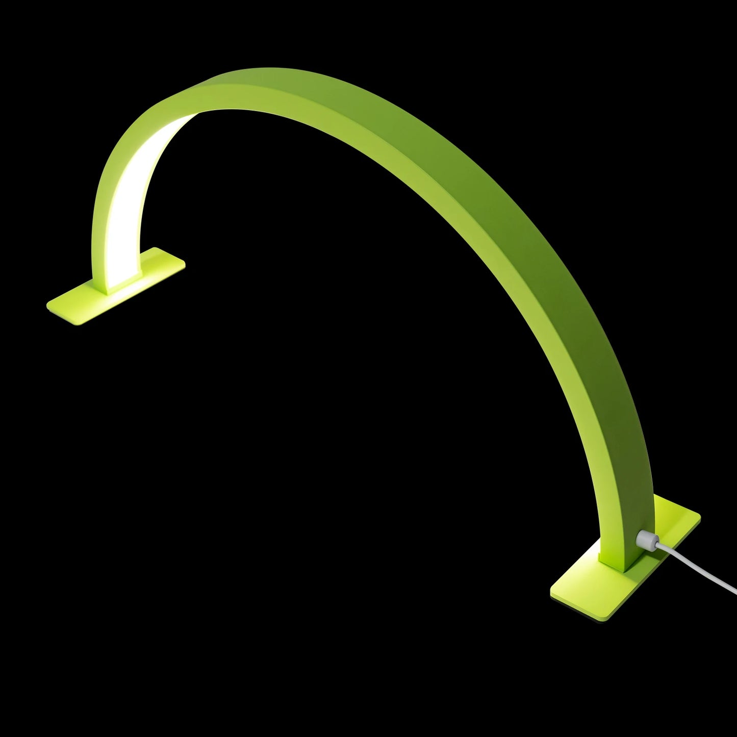 LED Half Moon Light Adjust Brightness 3000K‑6000 Half Moon Desk Lamp for Nail Art, Facial Spa, Skincare, Lash Extensions