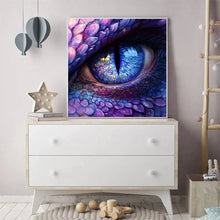 Load image into Gallery viewer, Diamond Painting Eye Portrait Suitable For Beginners Diamond Mosaic Dragon DIY Suitable For Beginners Holiday Gifts
