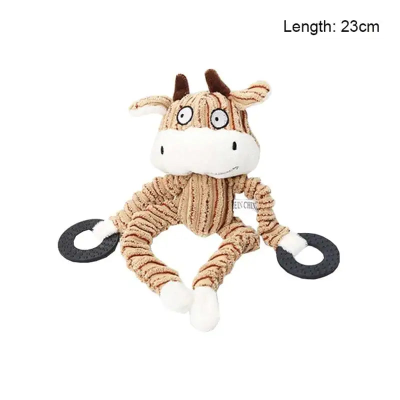 Immortal Squeaker Plush Toy for Aggressive Chewers Dropship Dog Toys for Grinding Teeth Dog Toy Pet Product Puppy Dogs Bite Doll