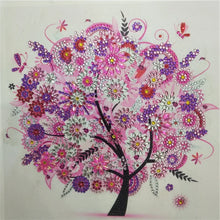 Load image into Gallery viewer, Diamond Embroidery Winter Flower Tree Special Shaped Diamond Painting Needlework Rhinestone 5d Drill DIY Crystal Painting

