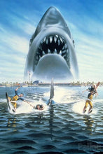 Load image into Gallery viewer, Jaws Classic Movie 5D Diamond Painting Horror Shark DIY Mosaic Cross Stitch Living Room Wall Decor
