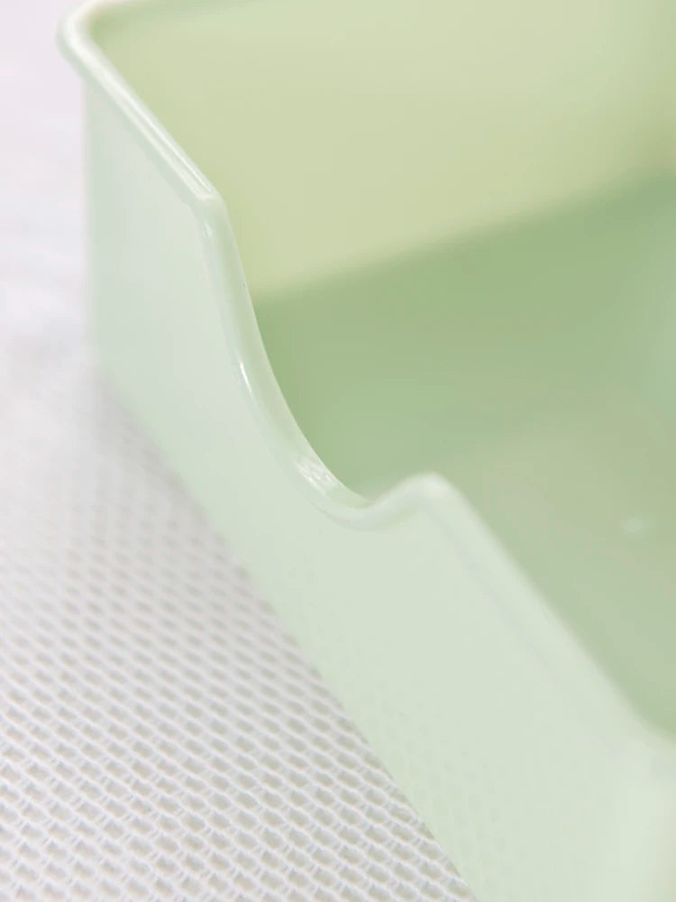 Nails Art Plastic Organizer Container Gel Polish Remover Cleaning Cotton Pad Swab Box Storage Case Decoration Accessories Tool N