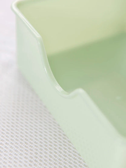 Nails Art Plastic Organizer Container Gel Polish Remover Cleaning Cotton Pad Swab Box Storage Case Decoration Accessories Tool N