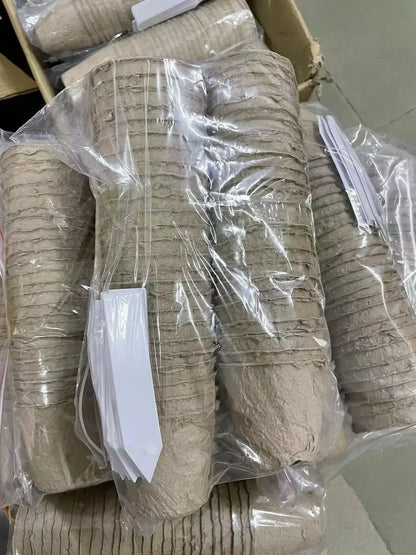 Coco Coir Seed Starter Plant Pots Biodegradable Nursery Pots Seedling Pots Germination Trays Labels Seed Sowing