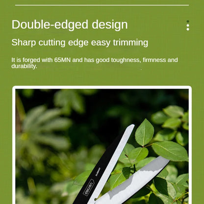 Deli Gardening Scissors Flower / Pruning Shears Lawn Special Hedge Shears Strong Pruning Branches Pruning Tools for Home Garden