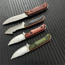Load image into Gallery viewer, 3 Styles 15017/15002/15018 Knves Drop Point Blade G10 Handle Camping Outdoor Survival High Hardness Utility Multi-purpose Knives
