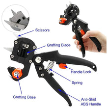 Load image into Gallery viewer, Garden Grafting Tools Set Professional Branch Cutter Secateur Pruning Plant Shears Boxes Fruit Tree Grafting Scissor Pruner Tool
