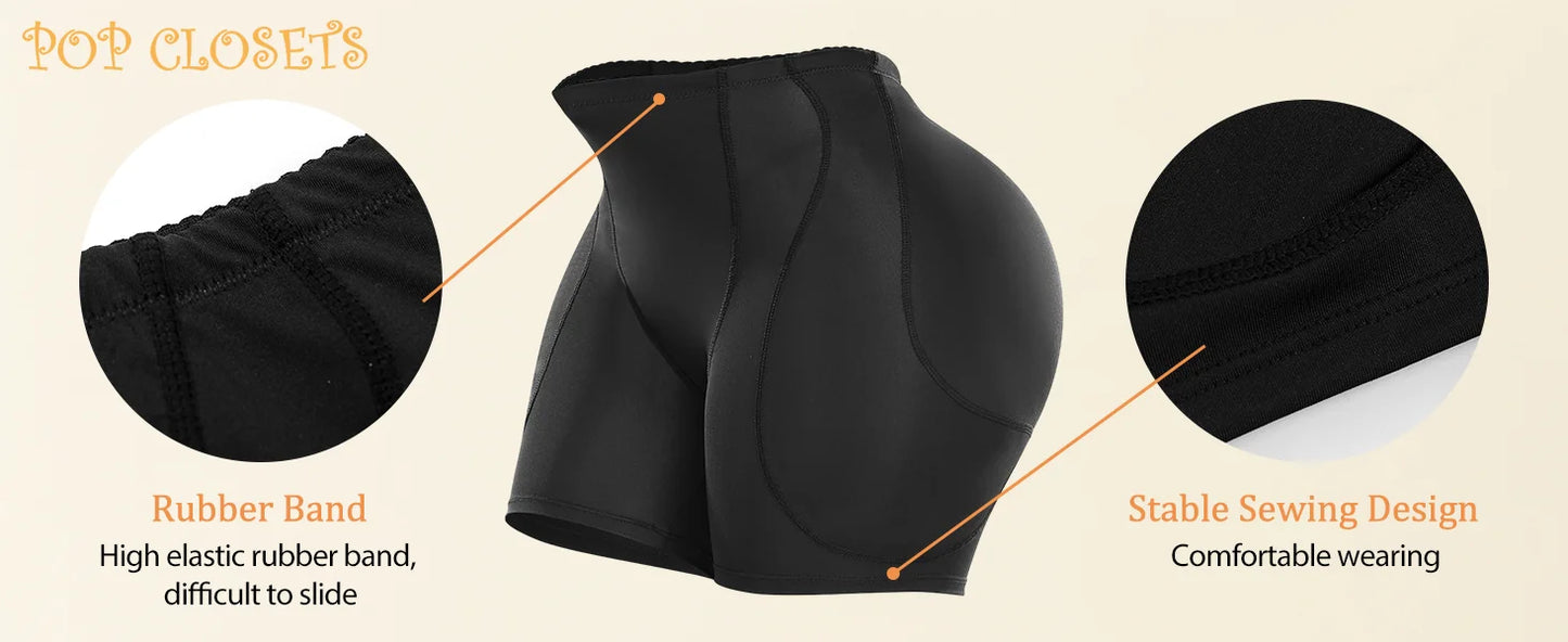 Butt Lifter Shapewear Shorts Women Fake Booty Hip Enhancer Body Shaper Waist Trainer Belly Control Panties Body Shapewear Fajas