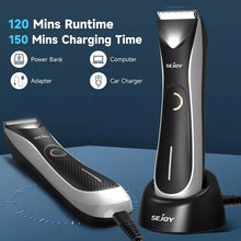 Load image into Gallery viewer, Sejoy Body Hair Trimmer for Men  Pubic Hair Trimmer Ball Shaver Hair Cutting Machine
