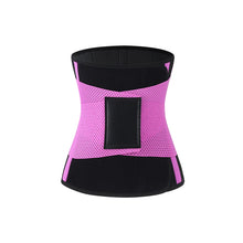 Load image into Gallery viewer, Waist Trainer for Women, Neoprene Waist Trimmer Belt, Sweat Band to Sweat More, Increase Core Stability, Back and Lumbar Support
