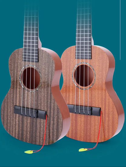 Yukri toy children's small guitar model music enlightenment instrument guitar toy mini four string guitar