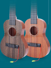 Load image into Gallery viewer, Yukri toy children&#39;s small guitar model music enlightenment instrument guitar toy mini four string guitar
