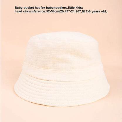 Baby Hat for Boys Girls Summer Panama Solid Color Beach Sun Hats Kids Breathable Toddler Sun Cap Children UV Protection Cap