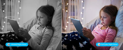 Jennov 2Pcs 2K WiFi Light Bulb Security Camera Wireless Outdoor - Cameras for Home Security Outside, Light Socket Indoor Camera