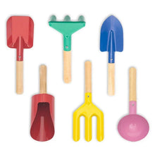 Load image into Gallery viewer, 1/3/5/6Pcs Kids Gardening Tool Set Children Spoon Shovel Rake Trowel Fork Digging Toys Portable Safe Beach Sand Playing Tools
