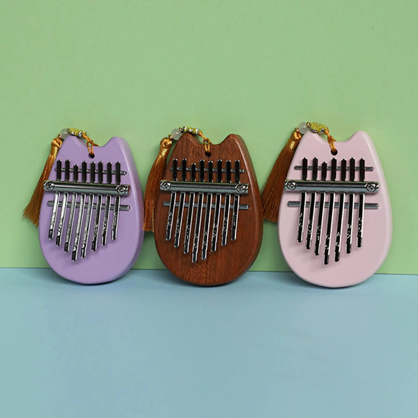 Kalimba Thumb Piano 8 Key Alto Mini Kalimba Instrument Portable Mbira Finger Piano Finger Instruments Decorative Cute For Kids