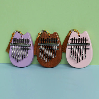 Kalimba Thumb Piano 8 Key Alto Mini Kalimba Instrument Portable Mbira Finger Piano Finger Instruments Decorative Cute For Kids