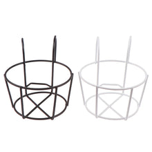 Load image into Gallery viewer, Garden Hanging Plant Iron Racks Balcony Round Flower Pot Rack Railing Fence

