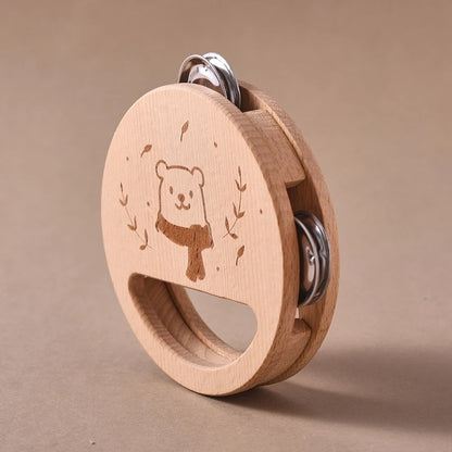 Wooden Baby Montessori Toys Musical Rattle Instruments Xylophone Percussion Sensory Rattle Toys Educational for Baby Toys Gifts