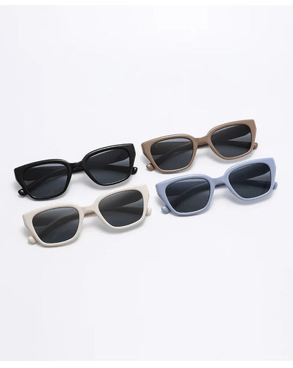 Sunglasses For Women With High-end Face, Small Anti-uv Large Frame Retro Cat Eye Glasses 2025 New Sunglasses 9673