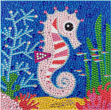 Load image into Gallery viewer, DIY Diamond Painting by Number Kits for Kids Cartoon Animal Picture Crystal Rhinestone Diamond Embroidery for Children Gifts
