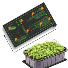Load image into Gallery viewer, 20W Seedling Heat Mat Plant Seed Germination Propagation Clone Starter Pad Greenhouse Seedling Heating Mat EU Plug Waterproof
