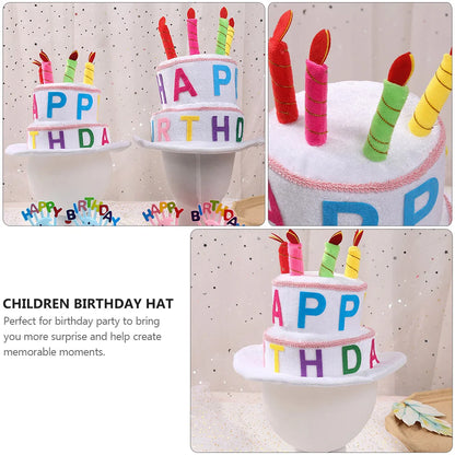 Birthday Hat Headwear Headdress Party Supplies Decorative for Kids Caps Children Hats
