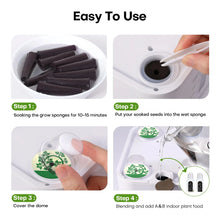 Load image into Gallery viewer, 1 Set Ahopegarden Plant Supplies For Hydroponic Seed Pods Grow Baskets Hydroponics Growing Kit Hydroponic Garden Accessories

