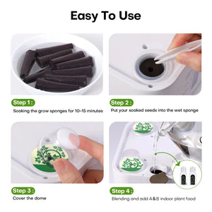1 Set Ahopegarden Plant Supplies For Hydroponic Seed Pods Grow Baskets Hydroponics Growing Kit Hydroponic Garden Accessories