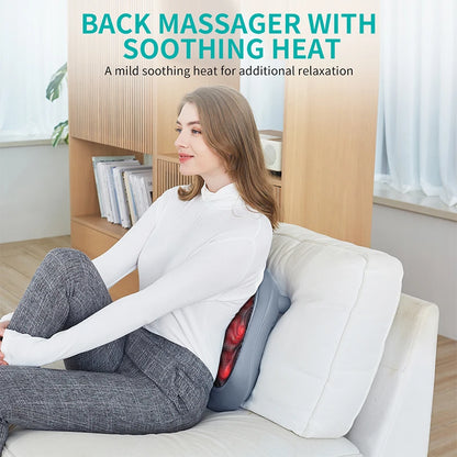 Nekteck Electric Foot Massager Heating Therapy Hot Compress Shiatsu Kneading Roller Muscle Relax Pain Relief Foot Spa Machine