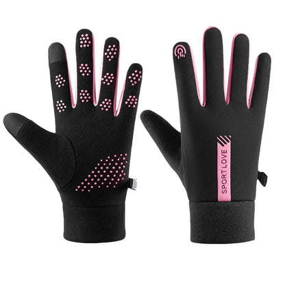 Winter Gloves Women Cycling Bike Thermal Cold Resistance Wind Waterproof Bicycle Warm Outdoor Running Skiing Mittens