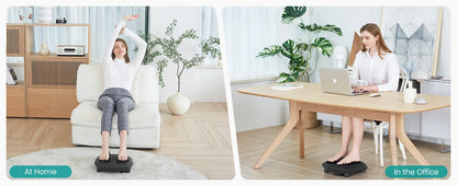 Nekteck Electric Foot Massager Heating Therapy Hot Compress Shiatsu Kneading Roller Muscle Relax Pain Relief Foot Spa Machine