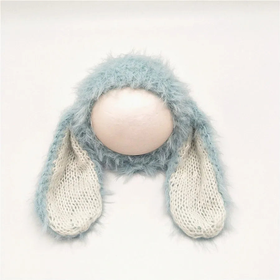 Newborn  Baby Boy Girl Cute Hats Baby Rabbit Ears Hat Infant Baby Bunny Beanie Hats Accessories Photography Props