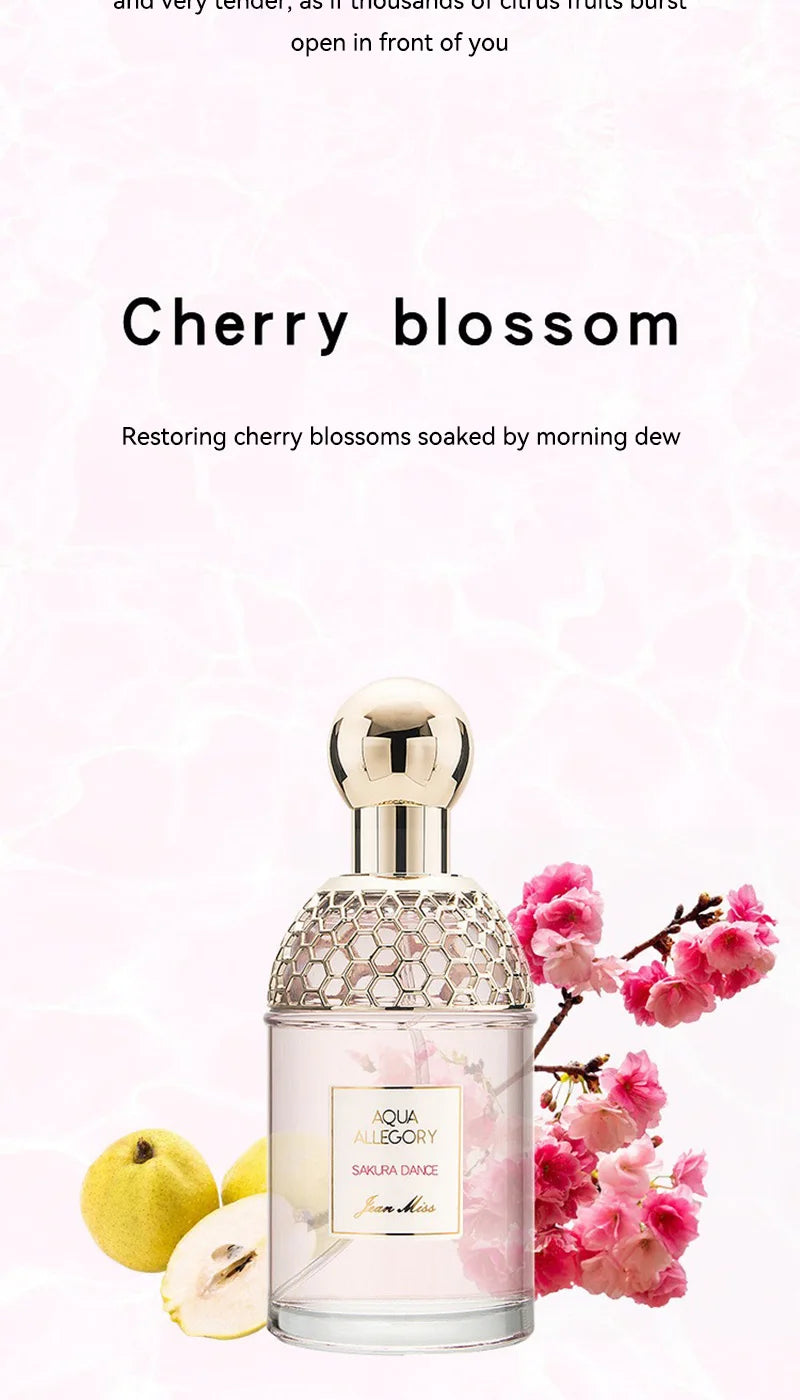 Original brand perfume Flower Language Women's perfume has a fresh, natural and long-lasting floral and fruity scent.