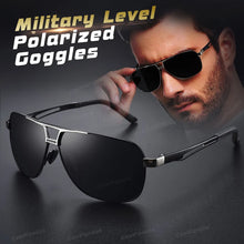 Load image into Gallery viewer, Top Aluminum Magnesium Square Polarized  Photochromic Sunglasses Men Sun Glasses Military Safety Driving Oculos De Sol Masculino
