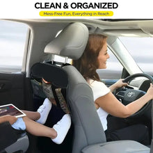 Load image into Gallery viewer, Car rear seat cover with 3 pocket storage pockets, waterproof seat protector, car seatback protector, dirt and scratch resistant

