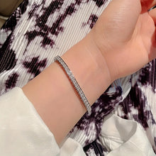 Load image into Gallery viewer, Exquisite Shining Single Row Zircon Bracelet Ladies Girls Elegant Trendy Party Jewelry Gift
