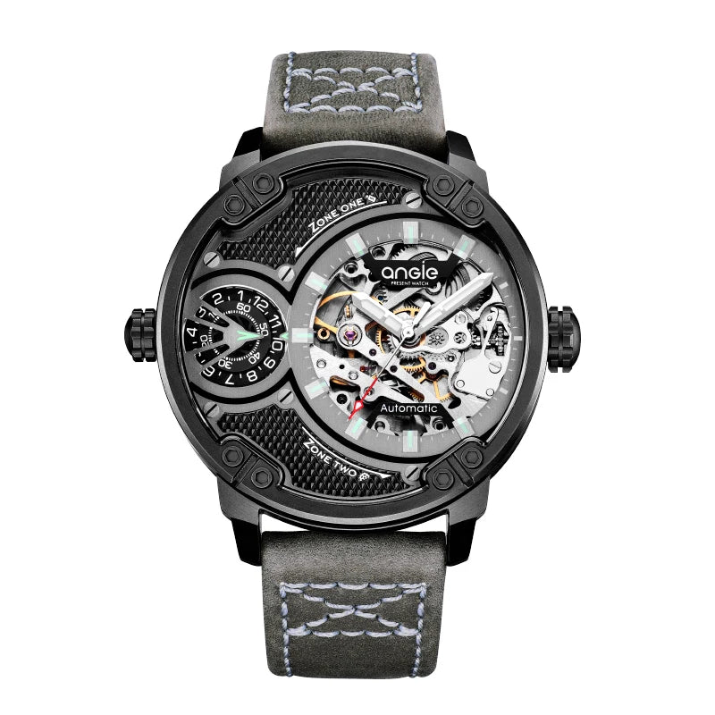 Mens Mechanical Watches Colorful Automatic Watch for Men Luxury Brand Stainless Steel Waterproof Man Wristwatches Reloj Hombre