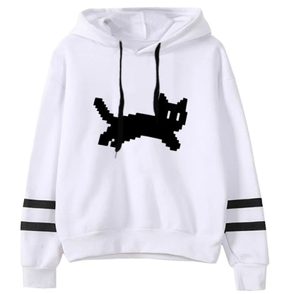 Woman Clothing Hot Sale Daily Womens Sweatshirts Fashion Pullovers Versatile Hoodies Stripe Jogging Casual Printing Sports Style