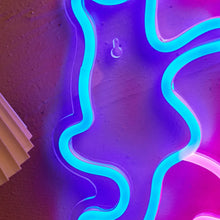 Load image into Gallery viewer, Anime Cat &amp; Dog Neon Sign for Wall Art Arcade Decor, LED Night Lights Home Decor for Game Room Sign,Bedroom, Living Room, Bars
