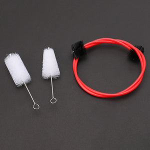 Brasswind Musical Instrument Trumpet Trombone Tuba Horn Cleaning Brush Set Tool
