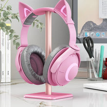 Load image into Gallery viewer, 5-1PCS Universal Headphone Stand Aluminuim Alloy Headset Holder for Gaming Earphone Desktop Headphones Support Holder
