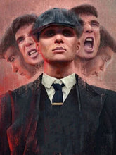 Load image into Gallery viewer, 5D DIY Peaky Blinders Diamond Painting Kit Diamond Embroidery Color Oil Painting Handmade DIY Mosaic Art Home Decor
