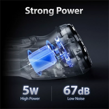 Load image into Gallery viewer, SEJOY Rechargeable Wet &amp; Dry Use Electric Shaver Pop-up Hair Trimmer Rotary Shaving Machine Razor
