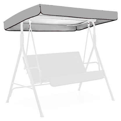 Garden Swing Canopy Replacement Top Cover Tarp Waterproof Sun Protection for Outdoor UV Protection　waterproof awning sunshade